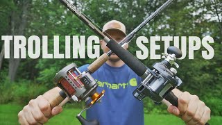 My Trolling Rod amp Reel Setups [upl. by Jeritah]