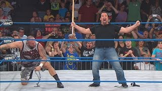 Tommy Dreamer Returns to TNA IMPACT WRESTLING July 10 2014 [upl. by Atthia]