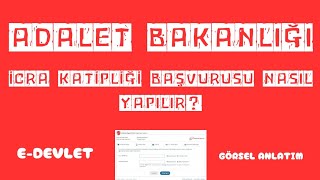 İCRA KATİPLİĞİ✅ BAŞVURUSU NASIL YAPILIR [upl. by Euqinomad]