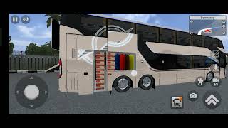 Bus simulator Indonesia Scania bus mod Review [upl. by Annayi]