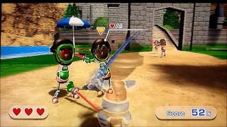 Wii Sports Resort  Swordplay Showdown ALL LEVELS [upl. by Clari]