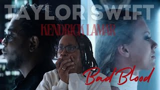 FIRST TIME LISTENING TO  Taylor Swift ftKendrick Lamar  Bad Blood  REACTION  NEW SWIFTIE PT 3 [upl. by Lenor773]