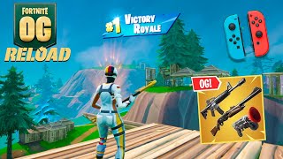 Fortnite Nintendo Switch Reload Gameplay 33 Kill Win [upl. by Fidele]