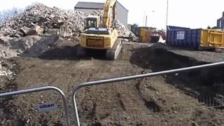 Linbro Demolition  Demolition of the United Reformed Church Kimberworth Rotherham Part 6 [upl. by Sallad]