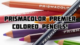 PRISMACOLOR PREMIER PENCILS  24 SWATCH REVIEW [upl. by Nelubez]