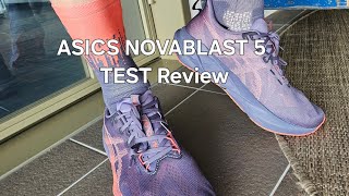 Asics Novablast 5 InDepth Test Review 🏃☀️👍 [upl. by Aohk]