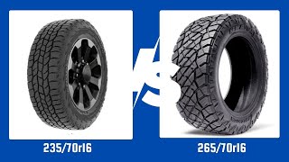 Tire Size 23570r16 vs 26570r16 [upl. by Nita]