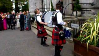 hokey cokey bagpipes and drums [upl. by Ammann848]