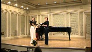 F MENDELSSOHN BARTHOLDY  ABSCHIEDSLIED DER ZUGVOGEL  NICOLE MANCAS  SOPRANO [upl. by Hibbert957]