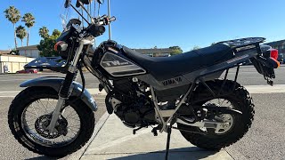 2023 Yamaha TW200 Like New Dual Sport w Upgrades in the SF Bay Area [upl. by Susy]