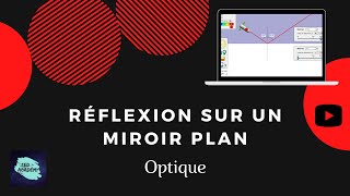 Comprendre la réflexion de la lumière sur un miroir plan  Optique 2 [upl. by Sirad]