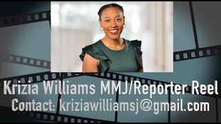 Krizia Williams Reel MMJReporter [upl. by Nirat]