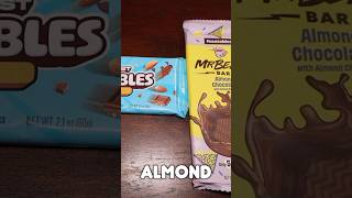 MrBeast Feastables Almond Chocolate Old Formula VS New Shorts [upl. by Livvi]