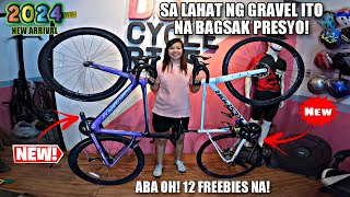 SA LAHAT NG GRAVEL BIKE AT ROAD BIKE ITO NA YUNG PANAKTO NGAYON MAY KASAMANG 12 FREEBIES [upl. by Onihc]