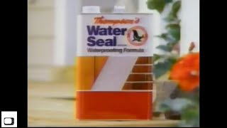 Thompsons Water Seal Commercial 1991 [upl. by Nemraciram117]