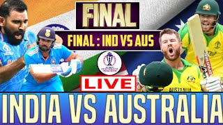 🔴LIVE  India vs Australia  IND VS AUS  Final  World Cup 2023  INDvsAUS [upl. by Medora]