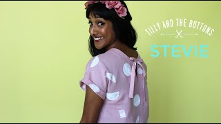 Meet Stevie Sewing Pattern from Tilly and the Buttons [upl. by Lud222]