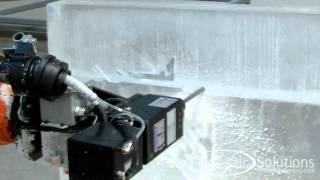 Robotic Solutions  Ice Sculpting Robot [upl. by Kara-Lynn476]