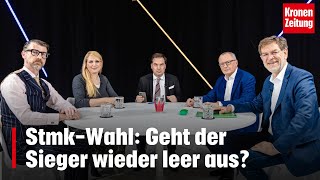 StmkWahl Geht der Sieger wieder leer aus  kronetv RAINER NOWAK TALK [upl. by Suhpoelc]