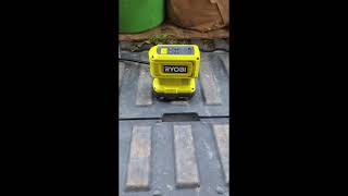 Ryobi One 18v Cordless High Pressure Digital Inflator Air Compressor [upl. by Irolav]