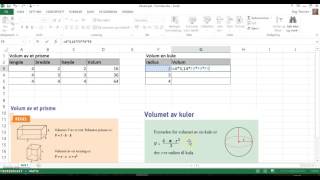 Excel  formler [upl. by Amorita349]