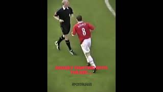 When Rooney Argued with the Ref and then Scored a Banger☠️😈rooneyref [upl. by Otrebilif]