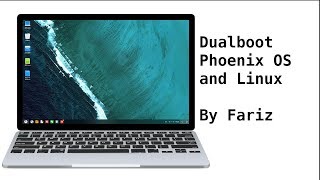 Easy way to Install Phoenix OS alongside LinuxUbuntu [upl. by Nosro]