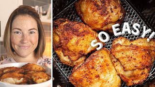 Air Fryer Chicken Thighs  How to make the best chicken thighs in the Air Fryer [upl. by Socher]