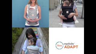 Ergobaby Adapt Babytrage  3PositionenBabytrage [upl. by Trebma]