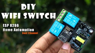 How to Make Wireless Home Automation  DIY Wireless switch  WiFi [upl. by Eatnod]