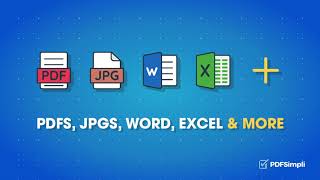 How to Edit and Convert PDFs to Other Formats  PDFSimpli [upl. by Rettig791]