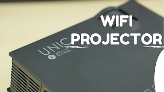 UNIC UC 46 WIFI Ready Projector Unboxing  unic mini projector [upl. by Hussein544]