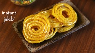 jalebi recipe  instant jalebi recipe  how to make homemade crispy jalebi recipe [upl. by Ardath]