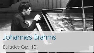 Johannes Brahms  Ballades Op 10  Stepan Simonian [upl. by Elamaj380]