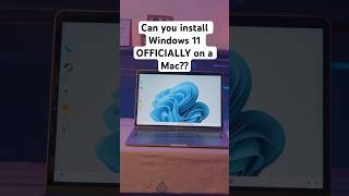 PT 2 Can you install Windows 11 OFFICIALLY on a Mac [upl. by Heyde]