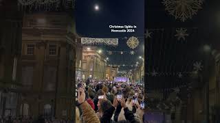 Christmas lights in Newcastle UK 2024 [upl. by Mable728]