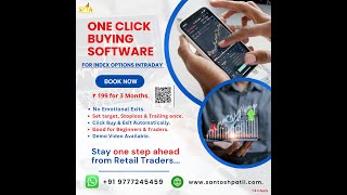 ONE CLICK BUY SOFTWARE I OPTIONS TRADING NIFTY BANKNIFTY I BROKER FIRSTOCK [upl. by Aremat]