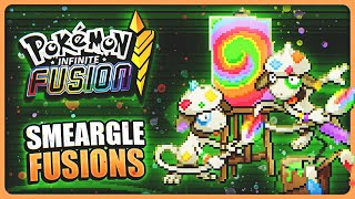 Your Creative SMEARGLE Pokemon Fusions [upl. by Beverlie]