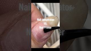 Difference between Nail primer and Nail dehydrator [upl. by Nereus900]