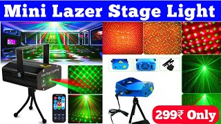 Mini Laser Projector Stage Lighting Sound  Laser Stage Lighting  diwali best projector  Manish [upl. by Enram]