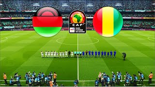 MALAWI vs GUINEA  AFRICA CUP OF NATIONS QUALIFICATION 2023 [upl. by Jasik663]