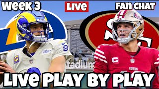 Rams vs 49ers Live Stream Week 3 [upl. by Akirej]