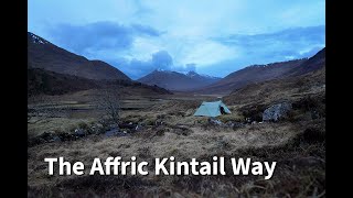 Affric Kintail Way Scotland with the XMid 2 xmid visitscotland hikinguk scotland affric [upl. by Cheyne]