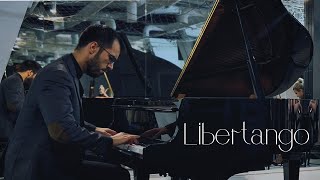 Astor Piazzolla  Libertango  Liber Trio live sound [upl. by Muryh]