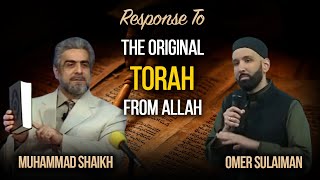 Response to The Original Torah from Allah  Omar Suleiman  Muhammad Shaikh [upl. by Weigle]