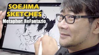 Watch Persona Legend Soejima Sketch Metaphor ReFantazios Hero [upl. by Proudfoot]