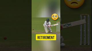 Shakib al hasan retire from test cricketshorts cricketshorts ipl youtubeshorts [upl. by Intosh436]