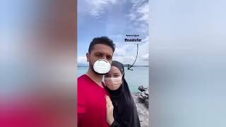 Neelofa dan Pu Riz dilangkawi  sweet moment lofa dan hariz [upl. by Kelwin543]