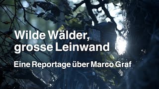 «Wilde Wälder grosse Leinwand» Eine Reportage über den Dokumentarfilmer Marco Graf 4K [upl. by Naesyar]