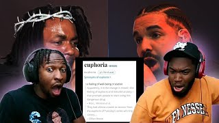 KDOT WANTS WAR  Kendrick Lamar  Euphoria DRAKE DISS REACTION [upl. by Corabelle]